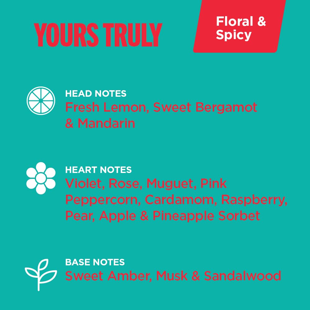 SIMPLY SEXY Yours Truly Roll-On Pheromone Perfume - Women's Perfume Body Oil & Cologne Oil - Essential Oil Perfume & Fragrance Oil - Women's Fragrances & Pheromone Perfume Oil - 0.34 floz, 10.2ml