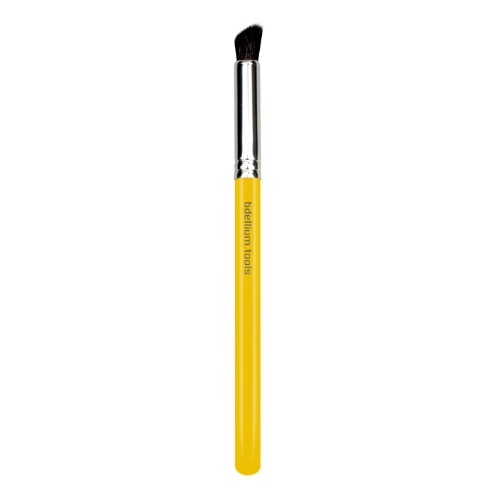 Bdellium Tools Studio Line Angled Contour Brush, Yellow