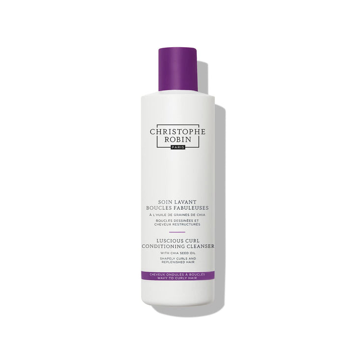 Christophe Robin Luscious Curl Cleansing Conditioner With Chia Seed Oil for Wavy to Softly Curled Hair 8.4 fl. oz