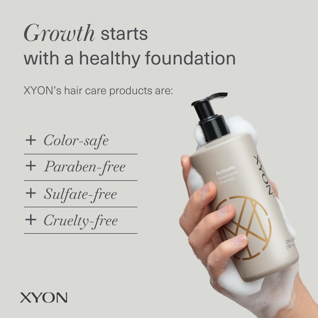 XYON Performance Shampoo for Women | Anti Thinning | Improves Hair Quality | Developed by Drs | Experience Healthier Hair | Positive Impact on Hair Loss | DHT Blocking