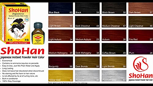 Gentle Japanese Hair Dye Hair Color to Reduce Hair Loss (Black)