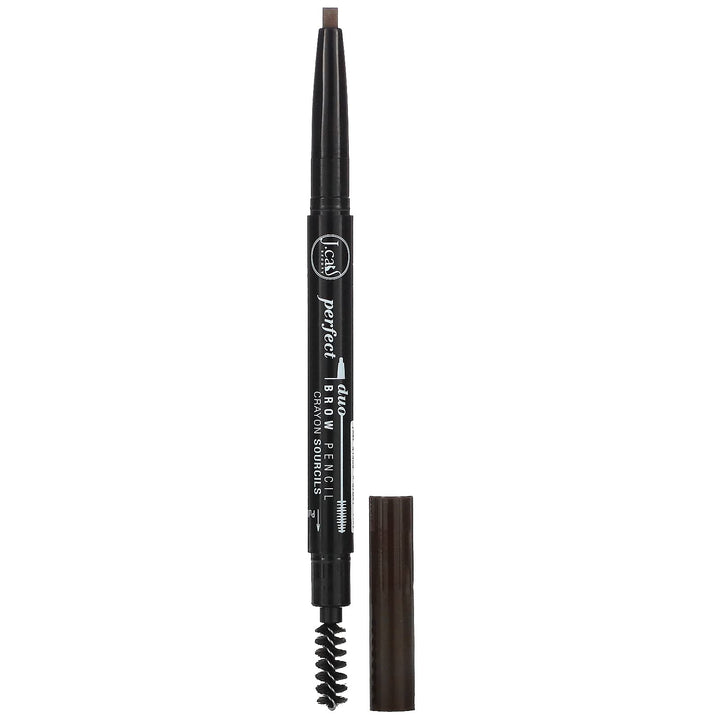 J. Cat Perfect Brow Duo Pencil 107 Dark Brown