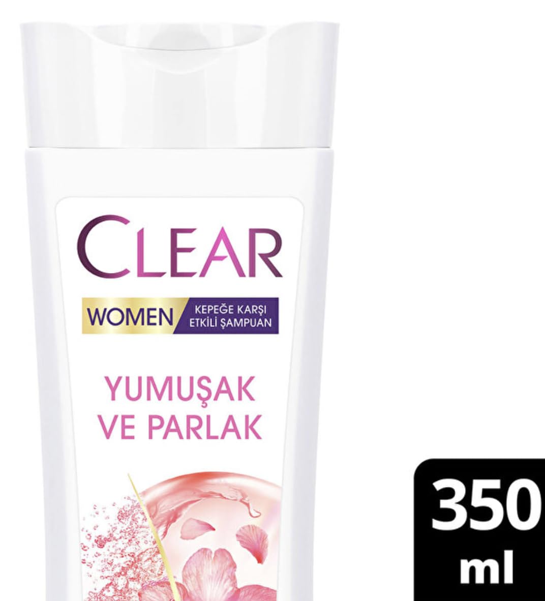 Generic Clear Women Anti-Dandruff Shampoo Soft Shiny Cherry Blossom Essence & Keratin 350 ml