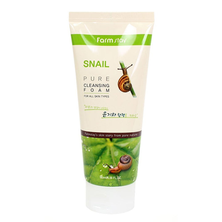Farm Stay Korean Pure Cleansing Foam - Snail [ 180ml.