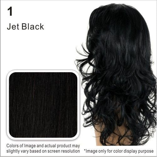 Vivica A. Fox H302-V Premium Human Hair, PS Cap Wig in Color 1