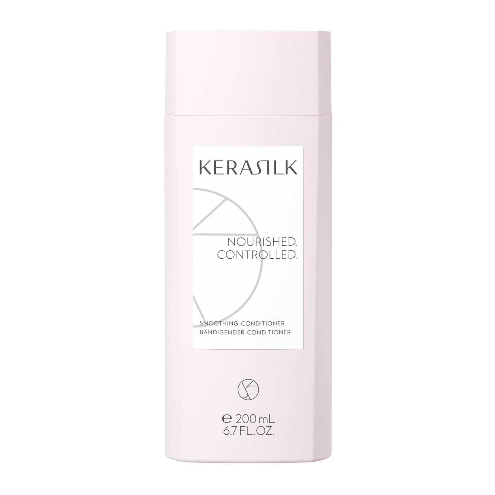 KERASILK Smoothing Conditioner |Intensively Nourishes & Conditions| Tames Frizz & Smooths Strands | For Coarse, Frizzy, Unruly Hair | Improves Manageability for All Hair Types & Textures | 200ml