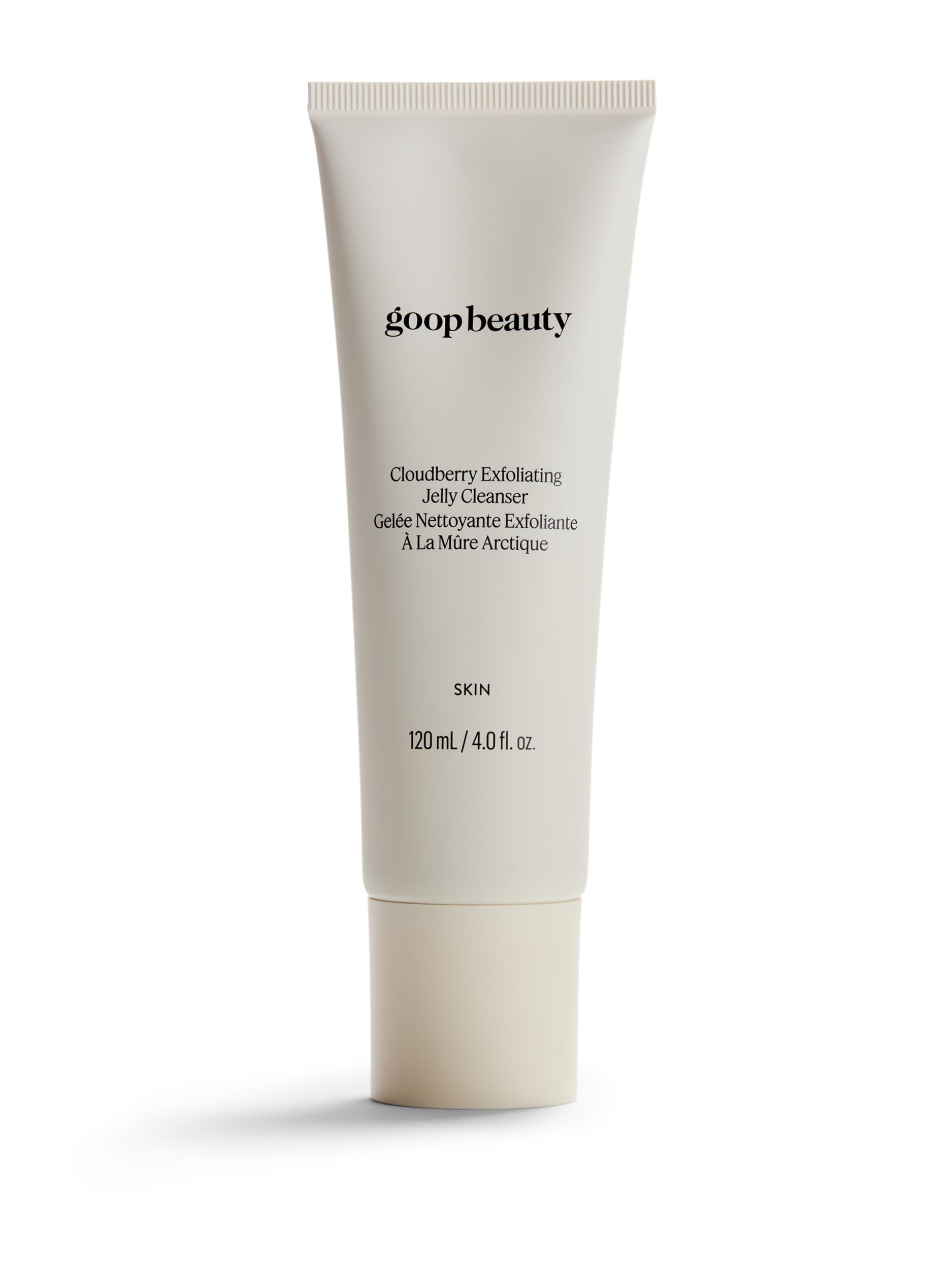 goop Beauty Exfoliating Jelly Cleanser | Face Wash to Clean & Smooth Skin | Squalane, Kakadu Plum, & Vitamin C | Moisturizes & Soothes Skin | Paraben & Silicone Free | 4 fl oz