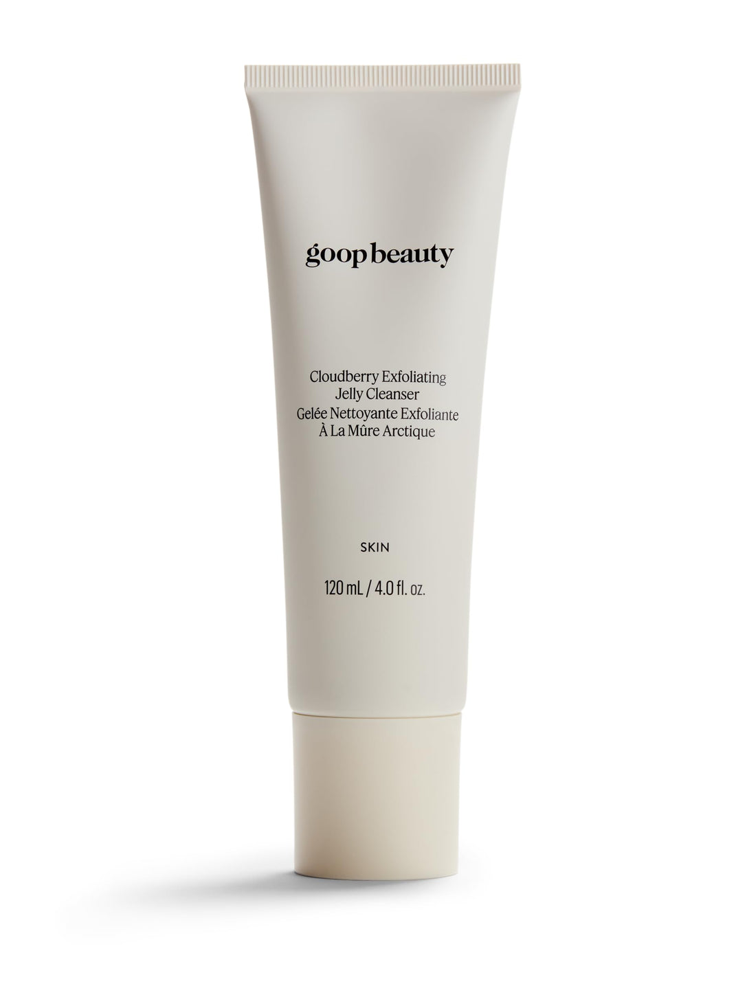 goop Beauty Exfoliating Jelly Cleanser | Face Wash to Clean & Smooth Skin | Squalane, Kakadu Plum, & Vitamin C | Moisturizes & Soothes Skin | Paraben & Silicone Free | 4 fl oz