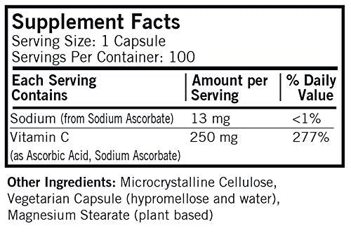 Kirkman Vitamin C 250 mg 100-count