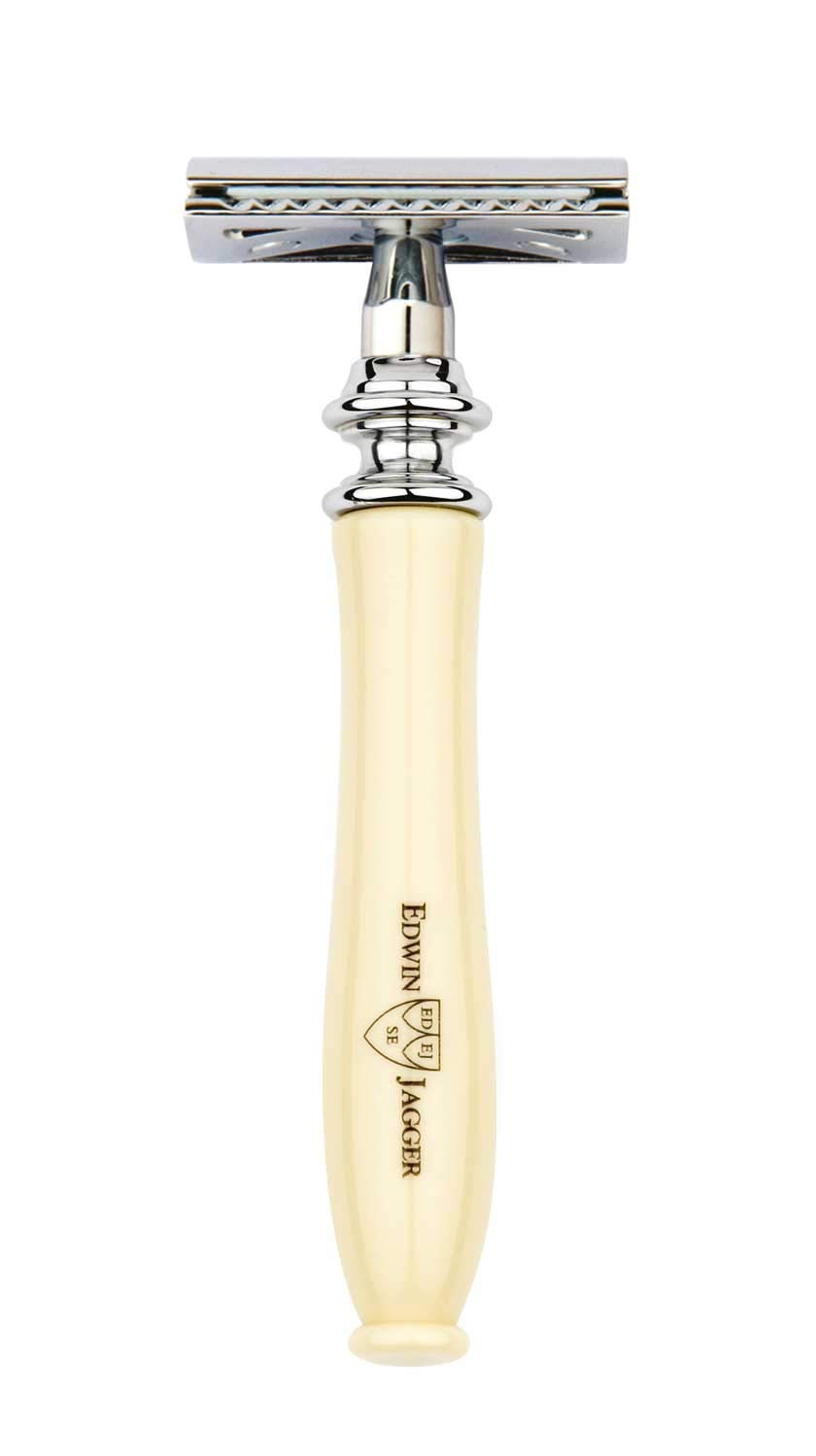 Edwin Jagger Imitation Ivory Chatsworth Safety Razor