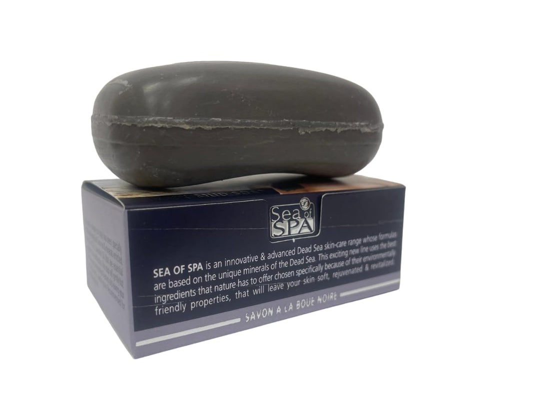 Dead Sea Minerals Black Mud Soap by Sea of Spa