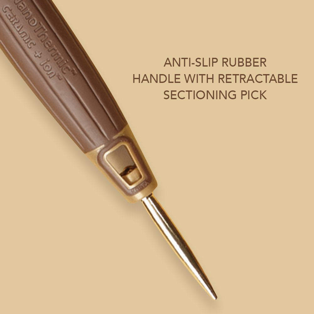 Olivia Garden NanoThermic Contour Vent Combo Hair Brush NT-CVL (Large 3 1/8)