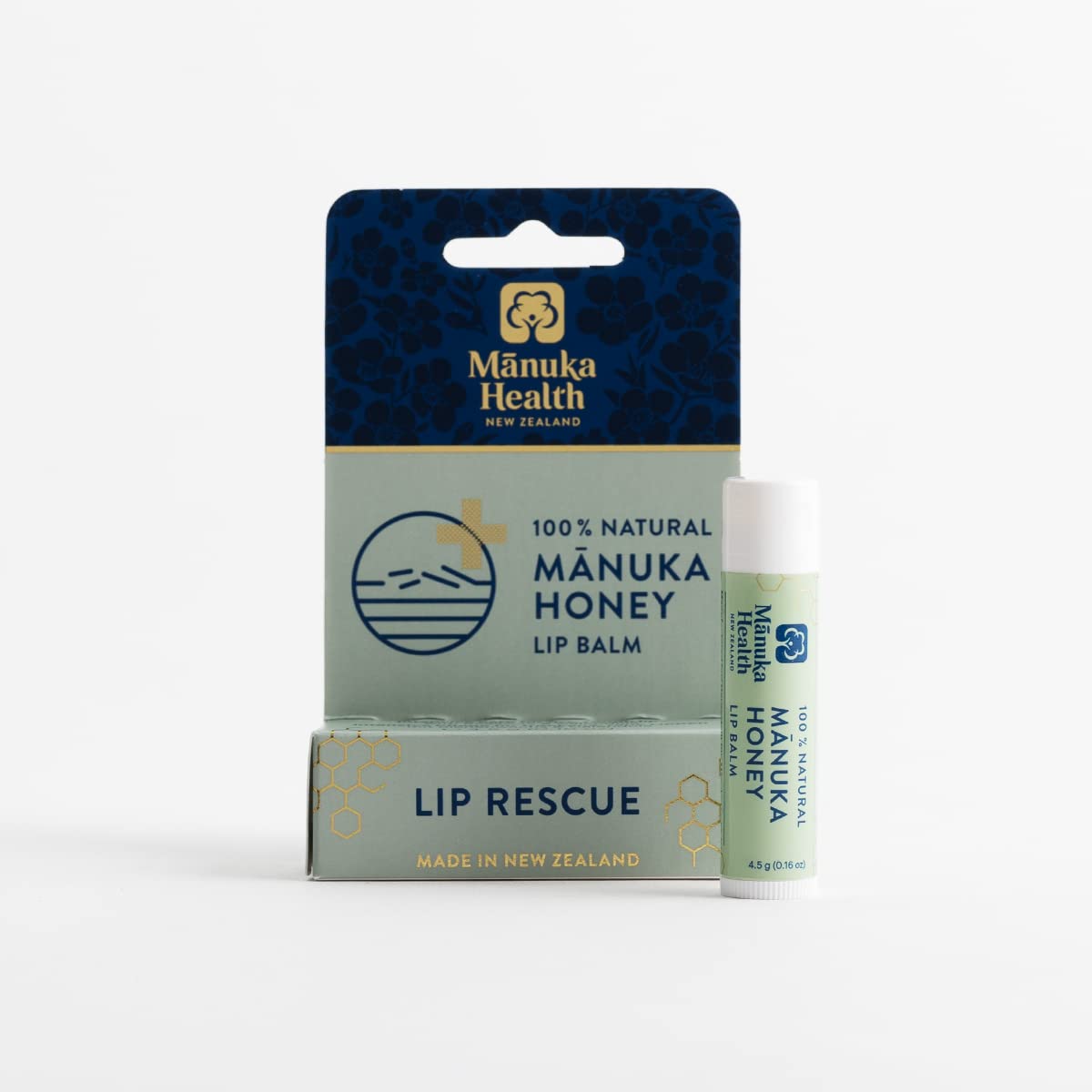 Manuka Health MGO 250 Honey Lip Balm, 0.16 Ounce