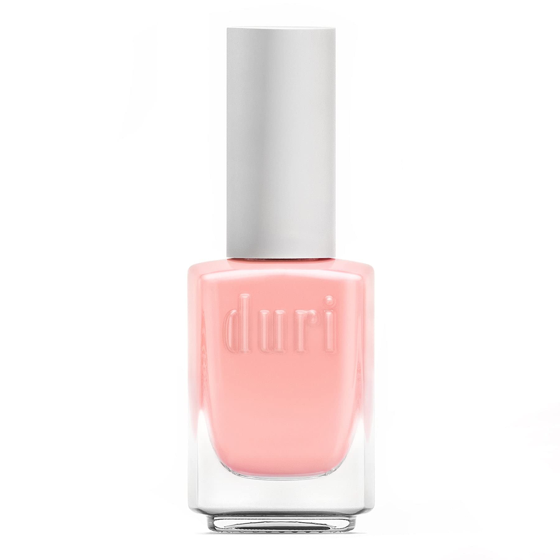 duri Nail Polish, 108S, Pillow Pink, Pastel peach pink shade, 0.5 fl. oz. 15 ml.