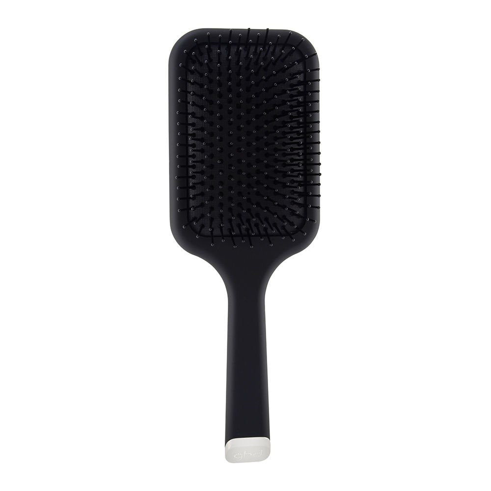 ghd The All-Rounder Paddle Hair Brush  Detangling Hair Brush for Thick Hair  Broad Flat Base to Create Straight and Sleek Blow-Dries  Set Your Style, Brush Out Waves, and Add Texture  Black
