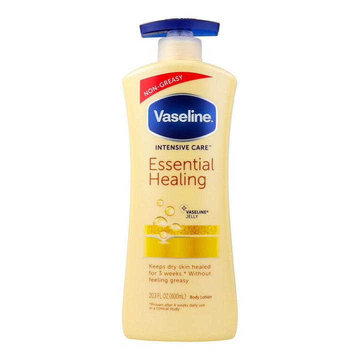 Vaseline Intensive Care Essential Healing Lotion 20.3 Fl Oz (600 Ml) (Pack Of 2)