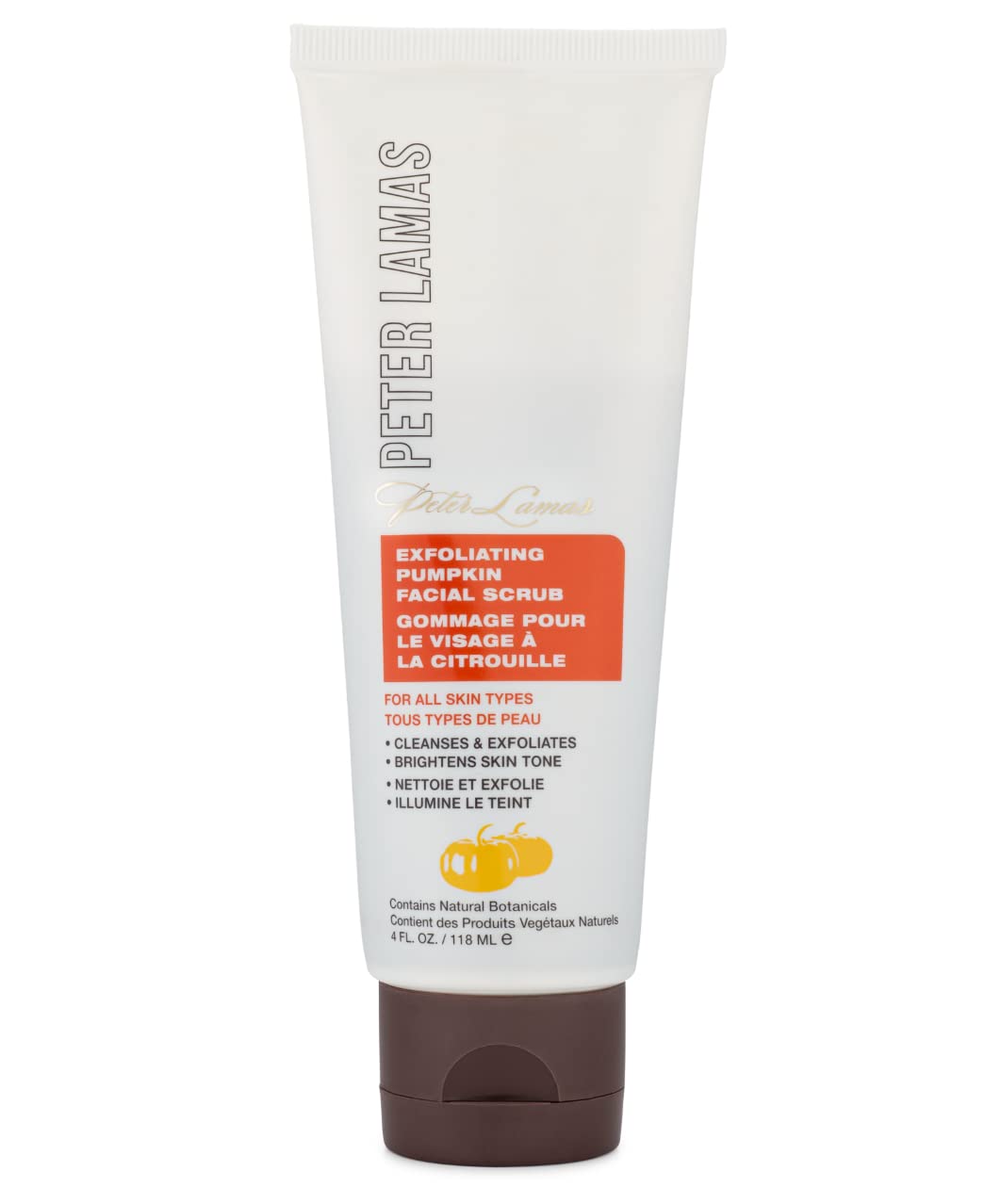Peter Lamas Naturals Exfoliating Pumpkin Facial Scrub, 4 fl oz