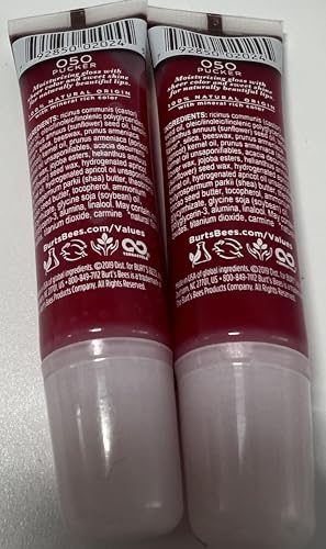 Burt's Bees Lip Shine, Pucker [050] 0.5 oz (Pack of 2)