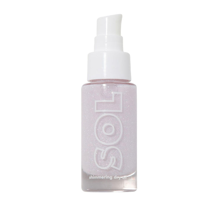 ColourPop SOL Mini Shimmering Dry Oil - Shimmer Body Oil Infused with Coconut, Argan & Marula Oils - Radiance-Boosting Body Care - Nourishes Skin and Leaves a Luminous Finish - Opaltini (0.88 fl oz)