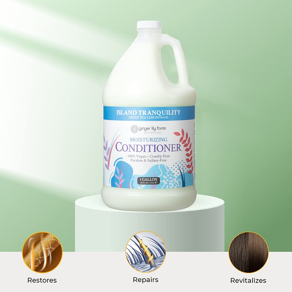 Ginger Lily Farms Botanicals Island Tranquility Conditioner Gallon