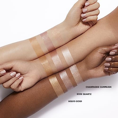e.l.f. Halo Glow Highlight Beauty Wand, Liquid Highlighter Wand For Luminous, Glowing Skin, Buildable Formula, Vegan & Cruelty-free, Rose Quartz