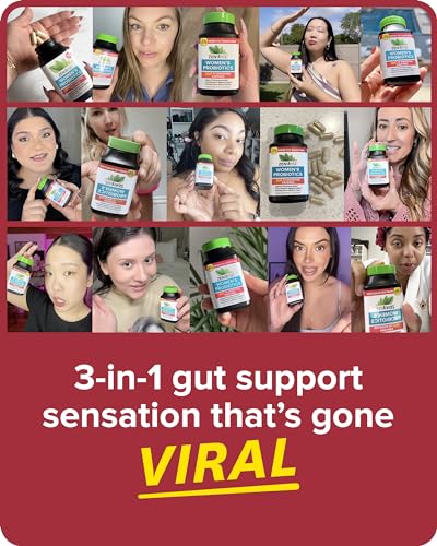 Zenwise Health Probiotics for Women - Digestive Enzymes for Bloating Relief, Vaginal Health, and Gut Flora Health, Daily Women Probiotic & Prebiotic Supplement for Digestive Health - 60 CT