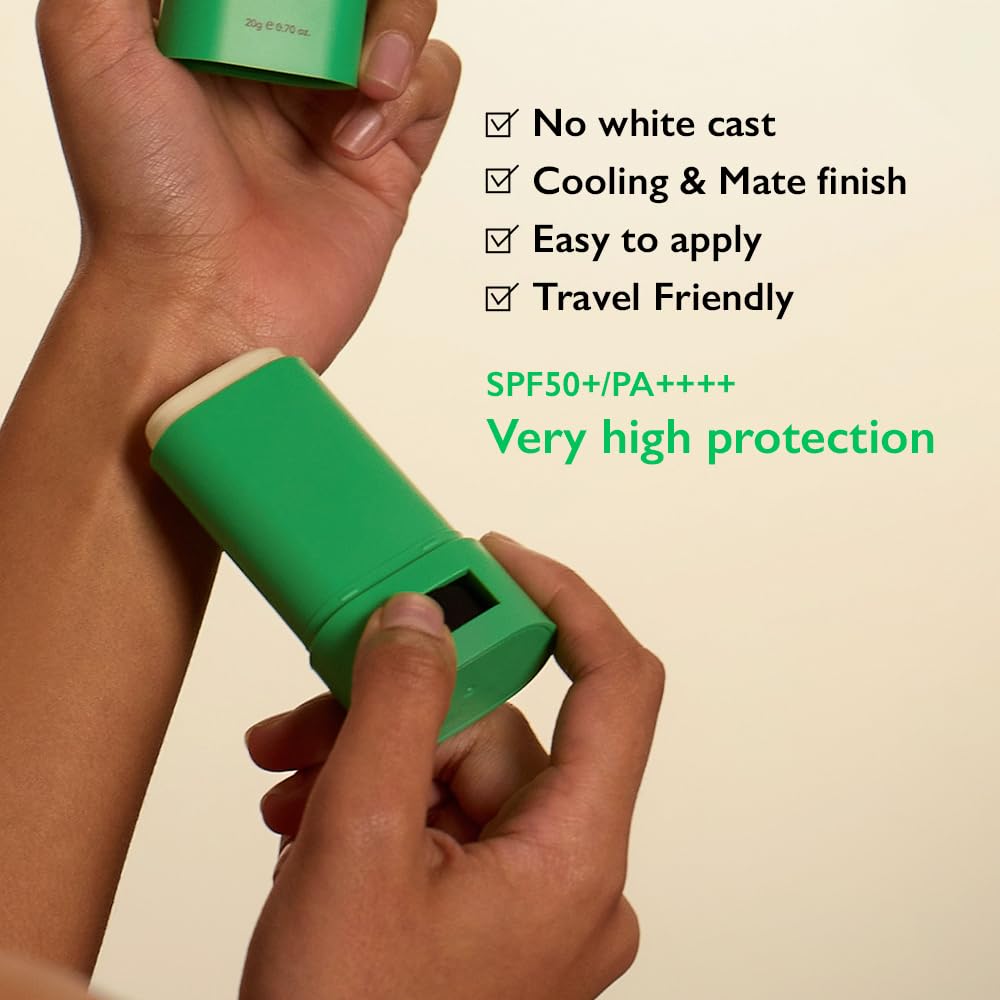 Haruharu Wonder Black Bamboo Daily Soothing Sun Shield 20g Sunscreen Stick, 0.7 Ounce (Pack of 1)