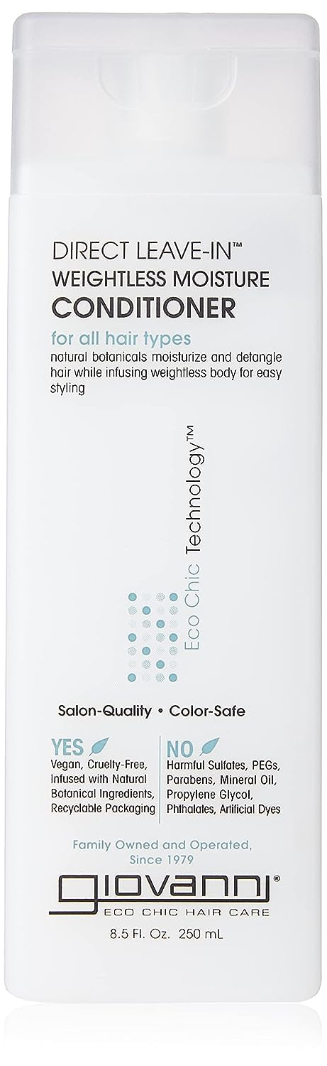 Giovanni Hair Care Direct Leave In Conditioner, 250ml