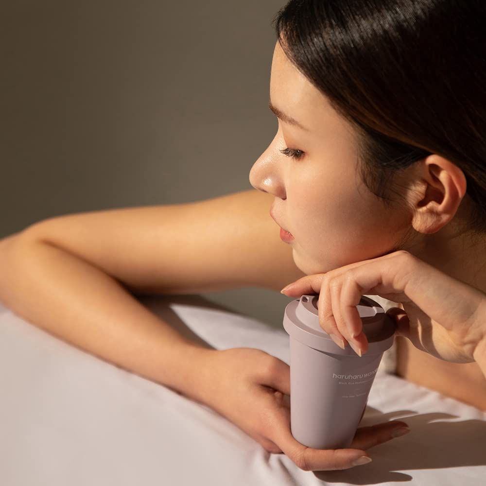 Haruharu Black Rice Fermented Facial Moisturizer Cruelty Free 95% Natural Ingredients Facial Cream Black Rice Cream 90Ml