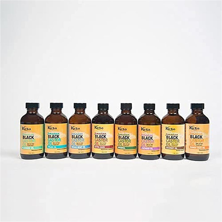 Kuza Naturals Extra Dark Jamaican Castor Oil, Black