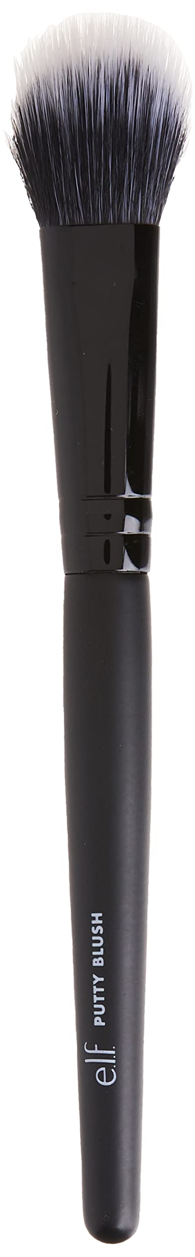 e.l.f. Putty Blush Brush, Vegan Makeup Tool, Flawlessly Applies Putty & Cream Formulas, Creates Airbrushed Effect