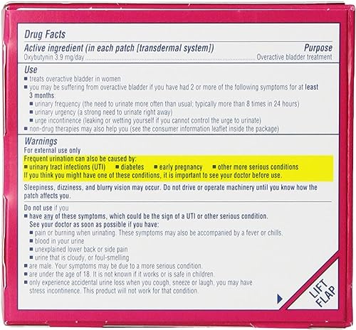 Oxytrol for Women (8 Patches = 32-Day Supply) (Pack of 2)