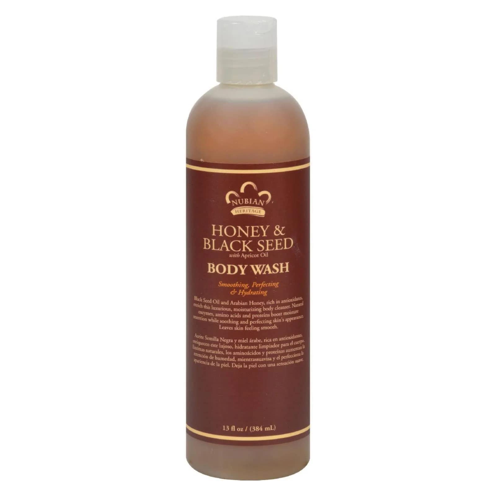 Nubian Heritage Body Wash, Honey and Black Seed, 13 Fluid Ounce by Nubian Heritage