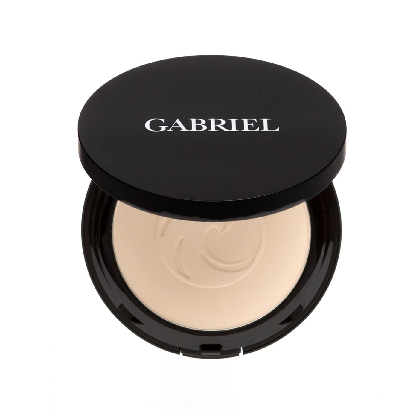Gabriel cosmetics,Dual Powder Foundation, Natural, Paraben Free, Vegan, Gluten-free, Cruelty-free, Non GMO, Pressed mineral powder, enhanced with Sea Fennel. (Extra Light Beige)
