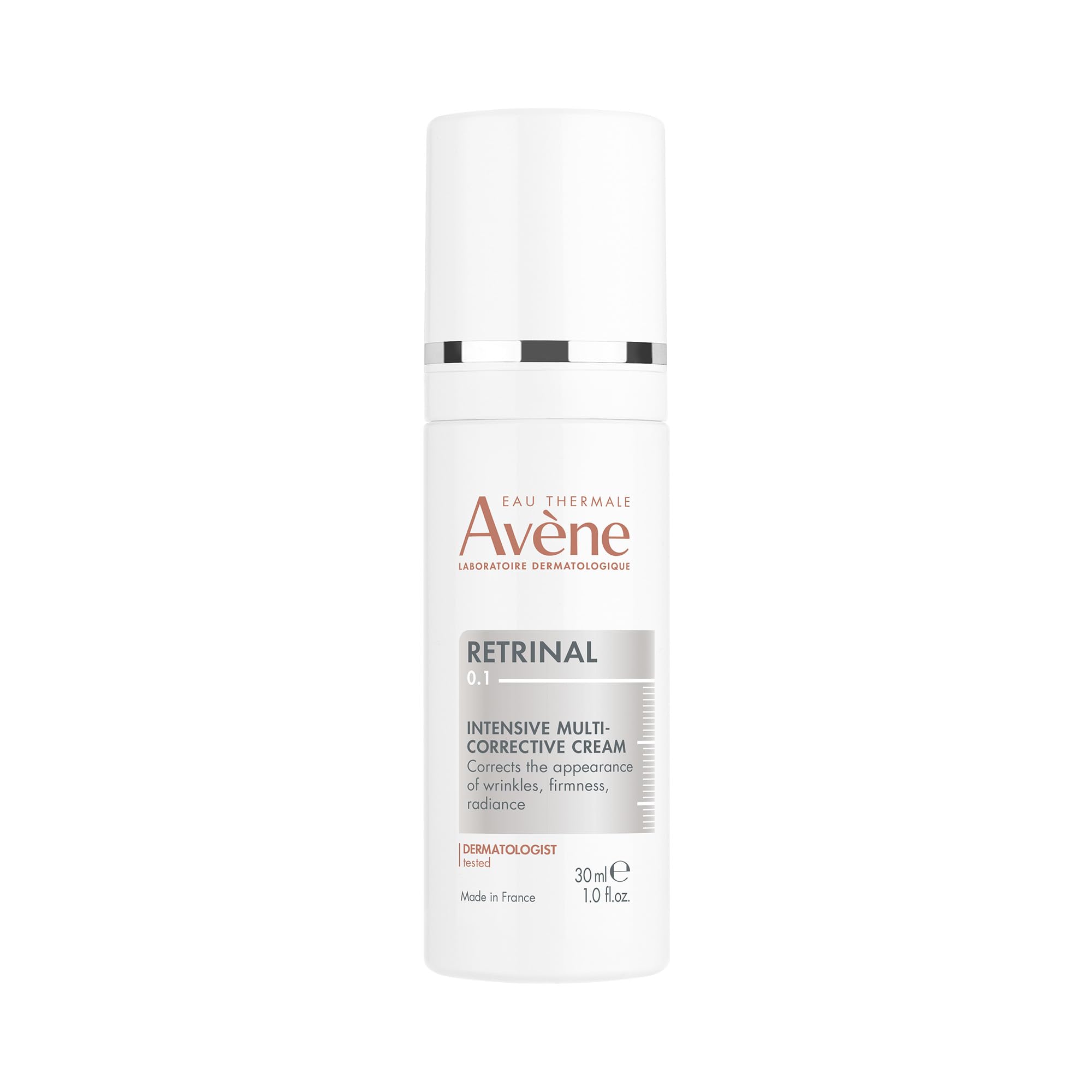 Avène Retrinal 0.1% Intensive Multi-Corrective Cream, anti-aging facial cream powered by retinaldehyde, 1 Fl Oz
