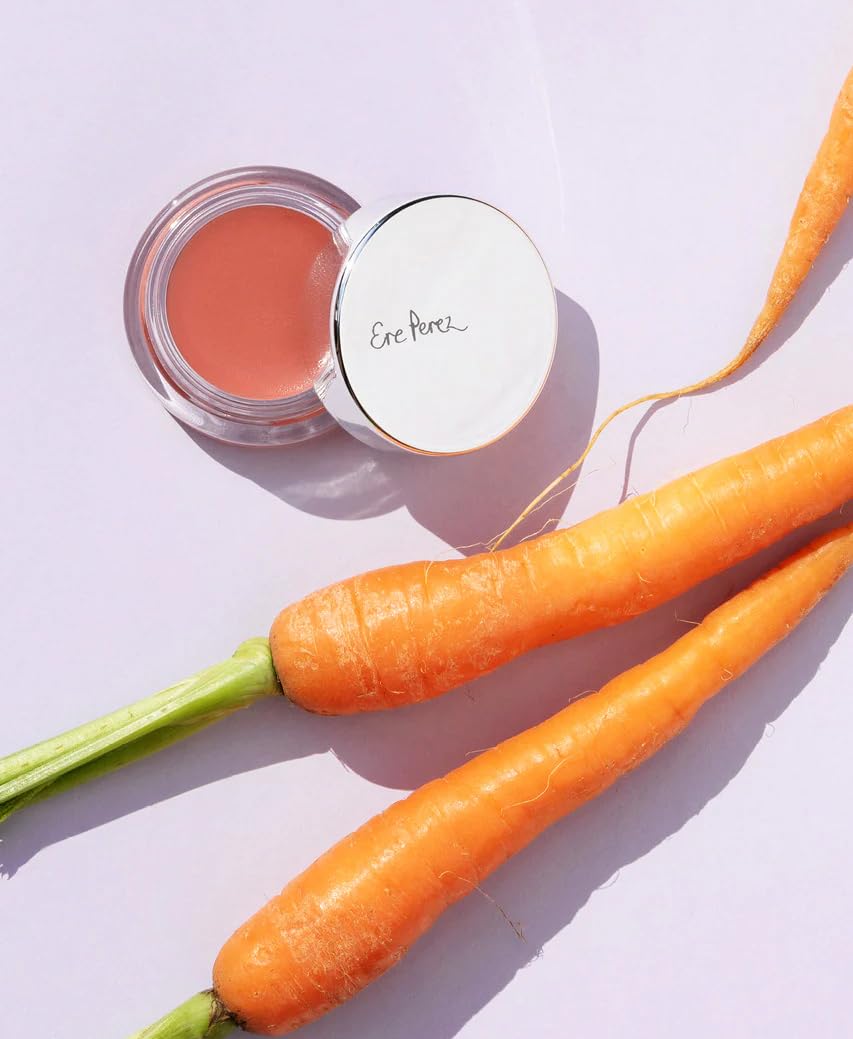 Ere Perez - Natural Carrot Color Pot - Vegan Lip + Cheek Tint (Healthy (Creamy Caramel))