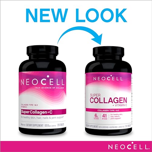NeoCell Super Collagen C Type I and III - 250 Tablets