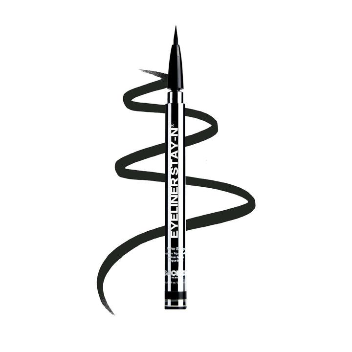 Sacheu Liquid Eyeliner STAY-N Long Wear Waterproof Eyeliner Pen with Ultra-Precise 360° Flexible Tip — Smudge-Proof Vegan & Cruelty-Free Eye Makeup, Eye’m Sharp