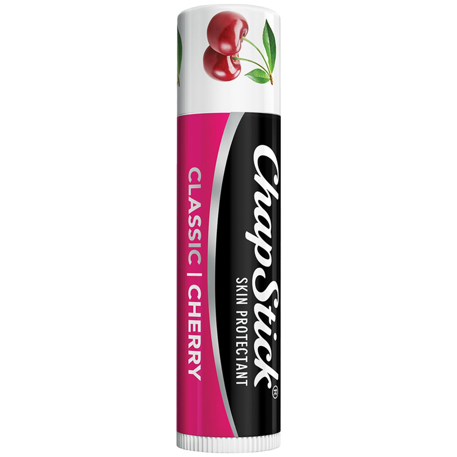 ChapStick Classic Cherry Lip Balm –Fruity & Sweet Lip Moisturizer for Dry Lips, 0.15 Oz