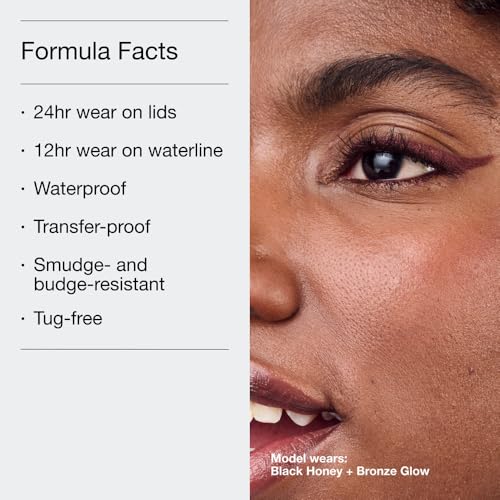 Clinique High impact Gel Tech Eyeliner | Waterproof, Smudge Resistant + Safe For Sensitive Eyes, Sparkling Amethyst