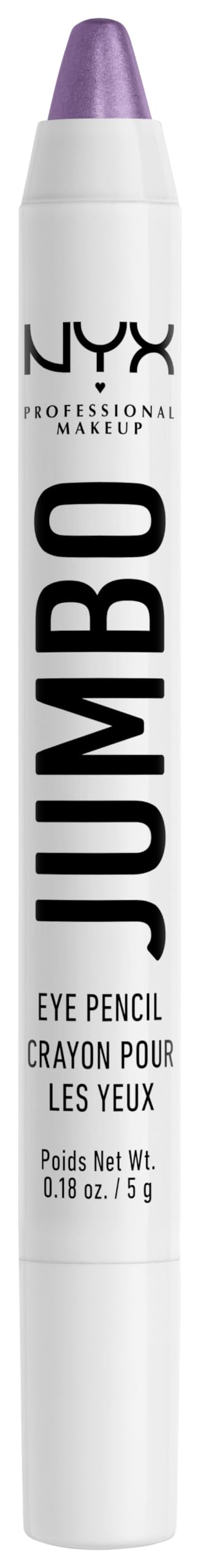 NYX PROFESSIONAL MAKEUP Jumbo Eye Pencil, Eyeshadow & Eyeliner Pencil - Eggplant (Violet)