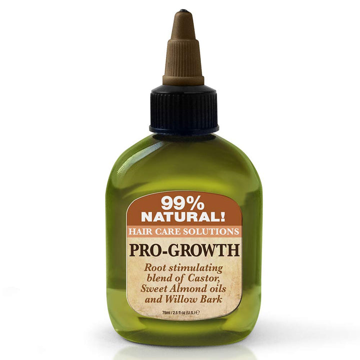 Difeel 99% Natural Hair Care Solutions, Pro-Growth, 2.5 Ounce