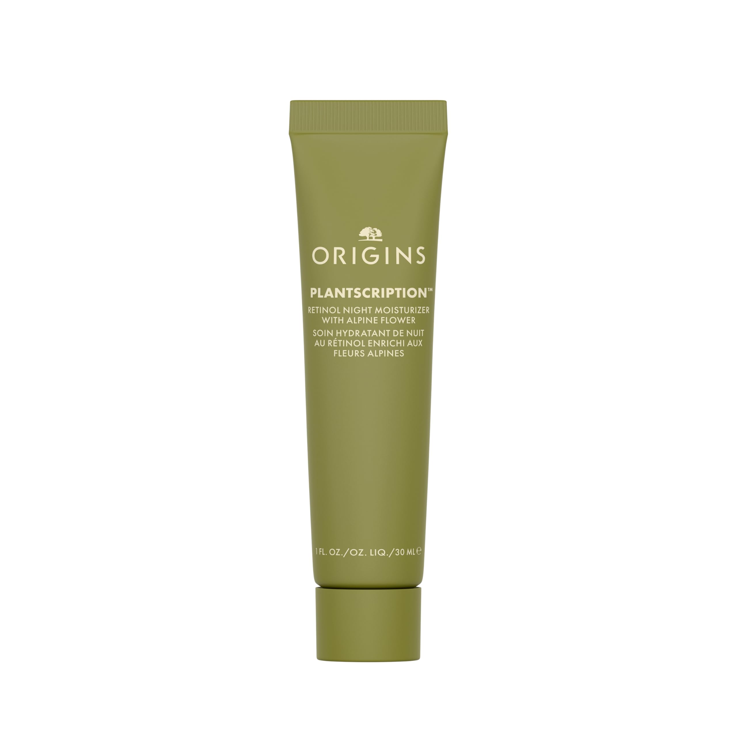 Origins Plantscription Retinol Night Moisturizer | Visibly Diminishes Lines, Pores & Uneven Skin Tone | With Peptide & Retinol, 1 Fl Oz
