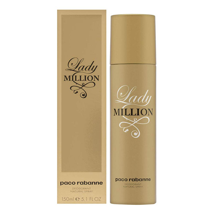 Paco Rabanne Lady Million Deodorant Spray, 5 Fl Oz