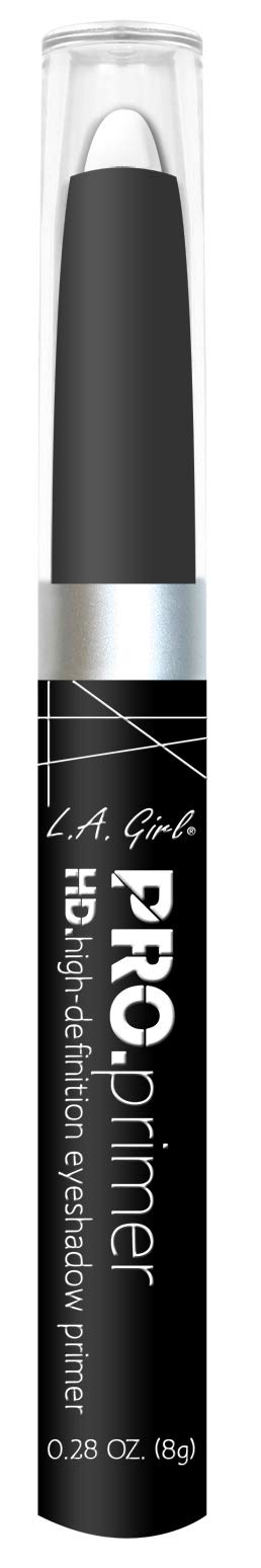 L.A. Girl Pro Primer HD Eyeshadow Primer, White, 2.1 Ounce, (Pack of 3) (GEB195)