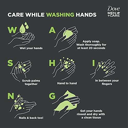 DOVE MEN + CARE 3 in 1 Cleanser for Body, Face, and Shaving to Clean and Hydrate Skin Extra Fresh Body and Facial Cleanser More Moisturizing Than Bar Soap 3.75 oz 6 Bars