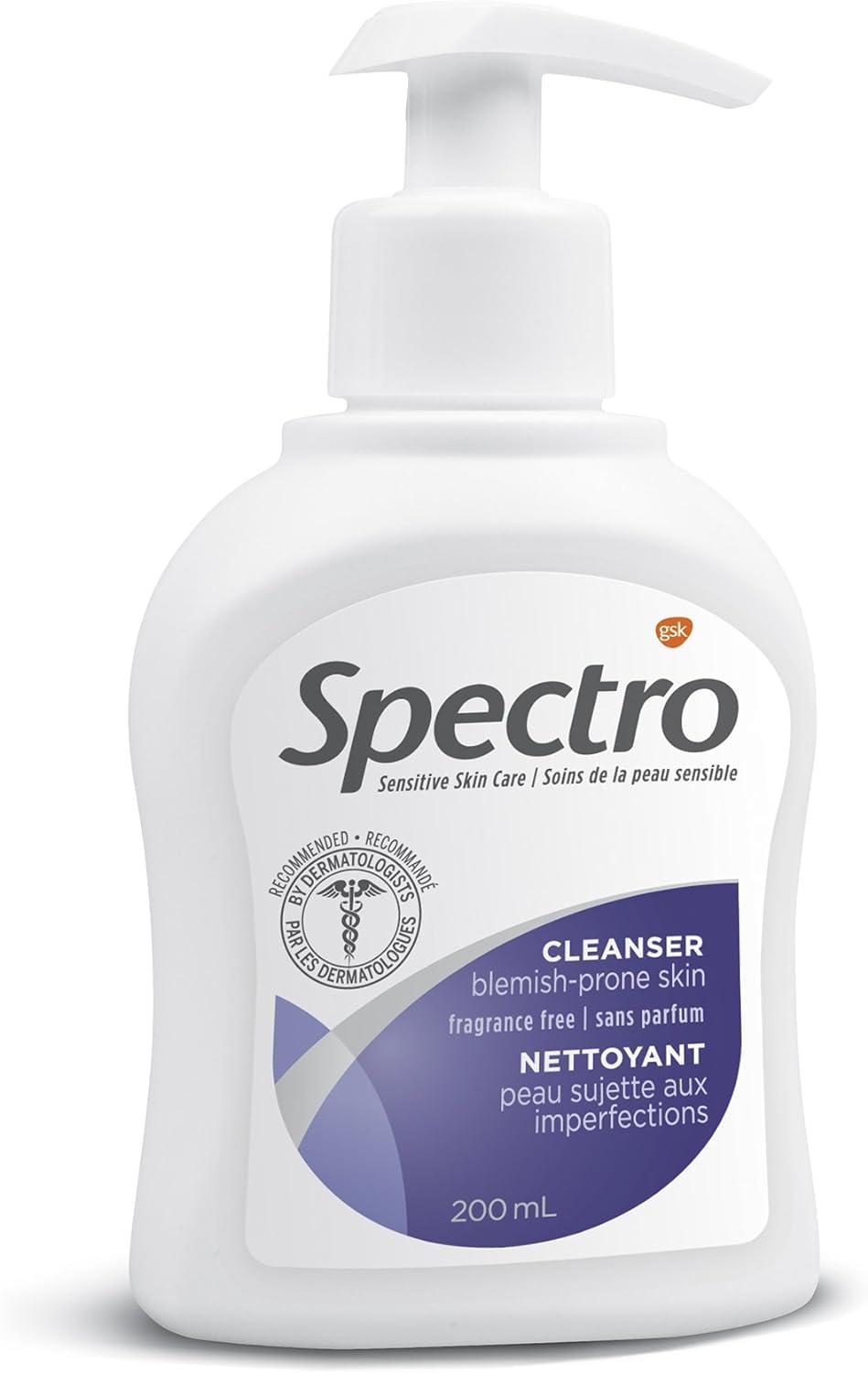 Spectro Jel Cleanser Fragrance Free 200ml by Spectro Jel Unscented 200ml Pump