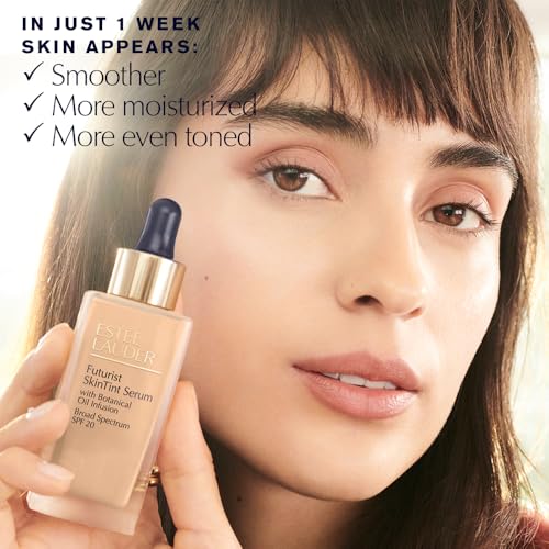 Estée Lauder Futurist SkinTint Serum Foundation SPF 20 with Glycerin, 1 Fl Oz, 3N1 Ivory Beige