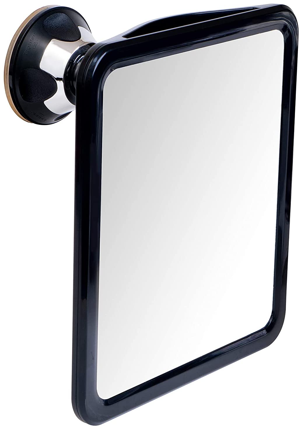MIRRORVANA Fogless Shower Mirror for Shaving with Upgraded Suction, Dual Anti Fog Design, Shatterproof Surface & 360° Swivel, 8 x 7