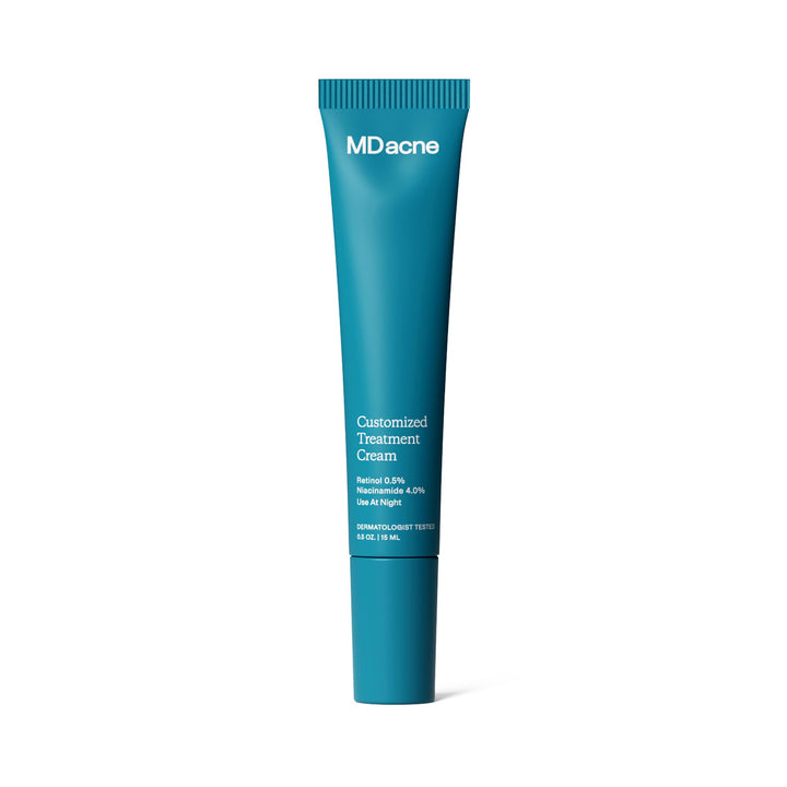 MDacne – Retinol 0.5% and Niacinamide 4% Cream, Reduces Blemishes and Improves Skin Texture without Irritation